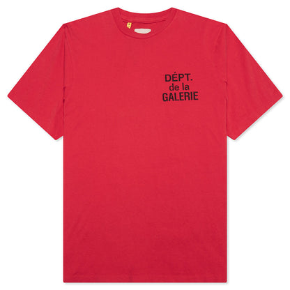 French S/S Tee - Red