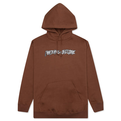 Acupuncture Stamp Hoodie - Burnt Orange