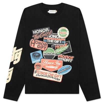 Fuel L/S Tee - Black