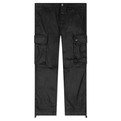 Fugitive Cargo Waxed Pants - Black