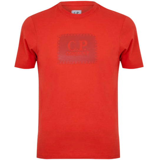 CP Company Red Stitch Logo T-Shirt
