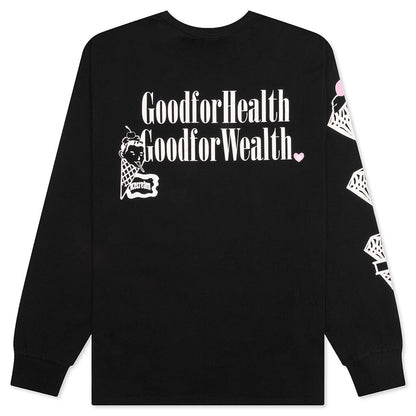 GFH/GFW L/S Tee - Black
