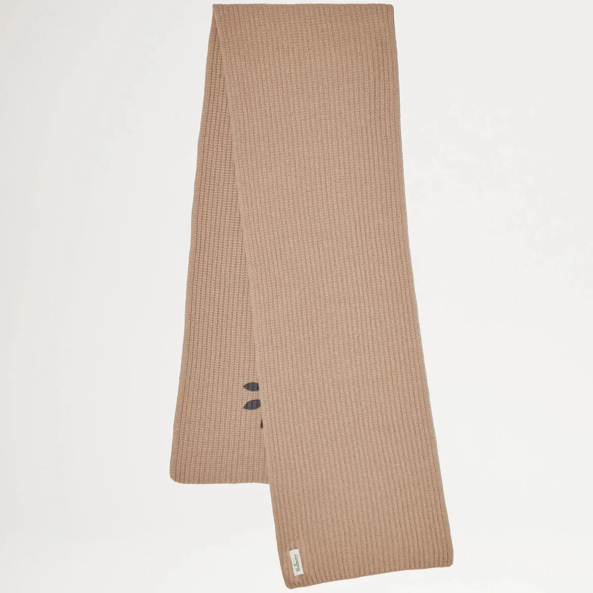 Mulberry Lambswool Tree Knitted Scarf Maple