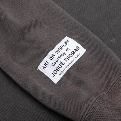 90s Recycle Hoodie - Washed Black