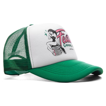 Gaming Trucker - Kelly Green/White