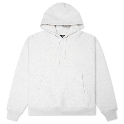 Gear Applique Hoodie - Ash Heather