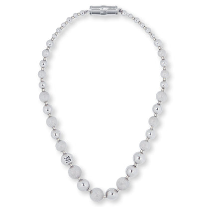 Chito Ball Chain Necklace - Silvery