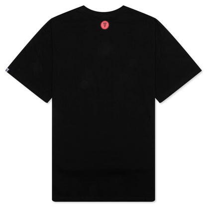 Gleam S/S Knit Shirt - Black