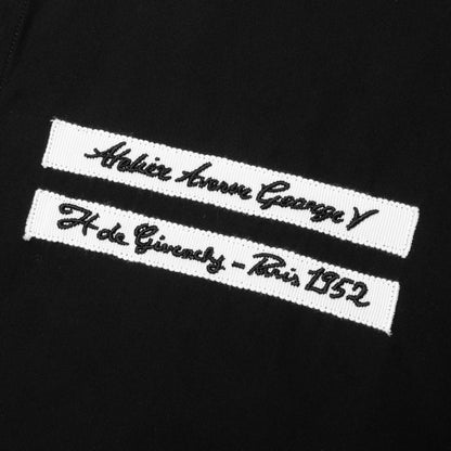 Gros Grain in Poplin Shirt - Black