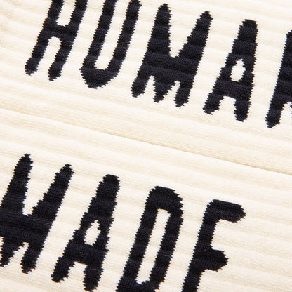HM Logo Socks - White