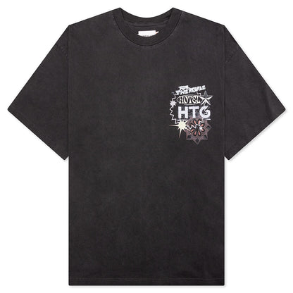 HTG Hotel Collage S/S Tee - Black