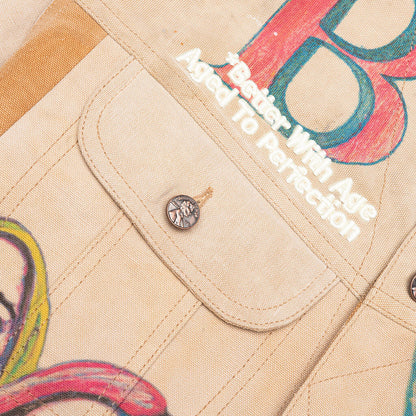 Harrison Reconstructed Trucker Jacket - Multi