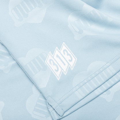 Hartt's Football Short - Heart Train Jacquard/Bluebird