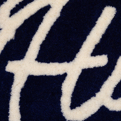 Heart Rug Medium - Blue