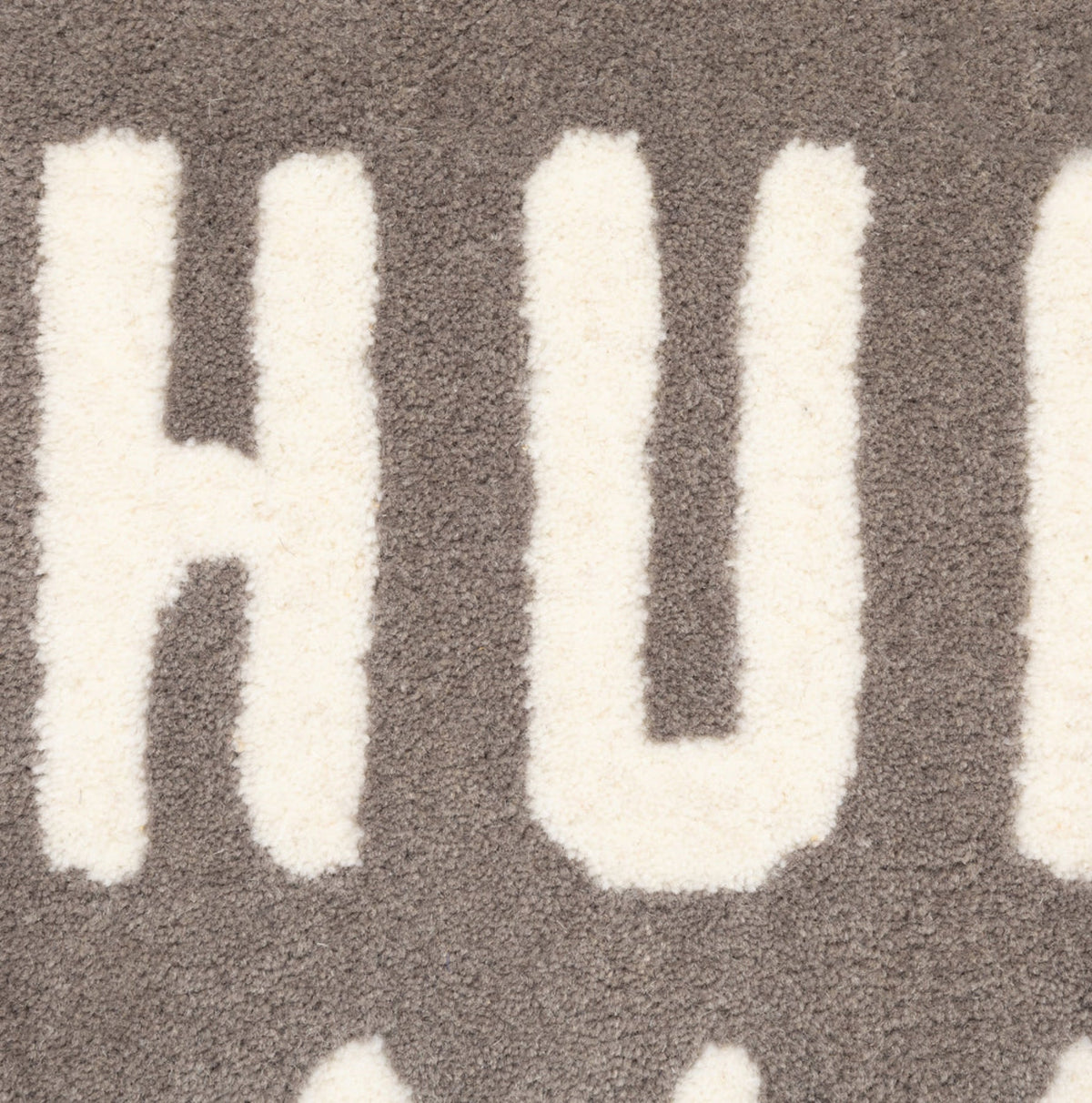 Heart Rug Medium - Gray