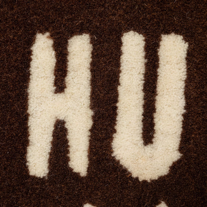 Heart Rug Small - Brown