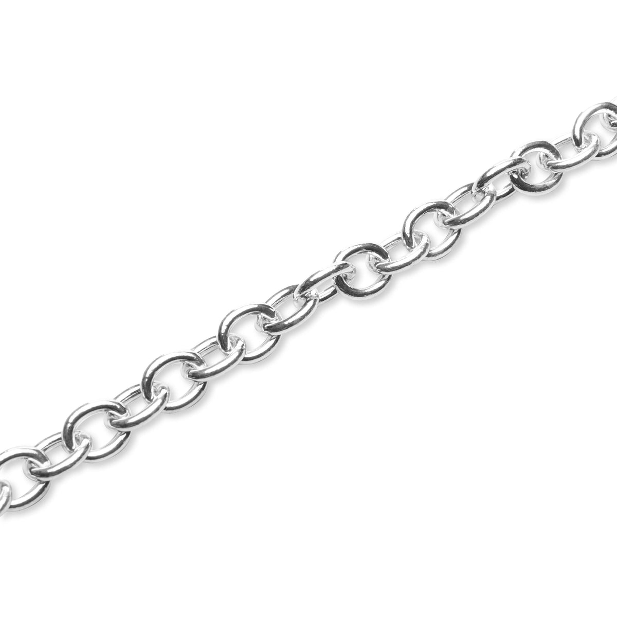Heart Silver Bracelet - Black