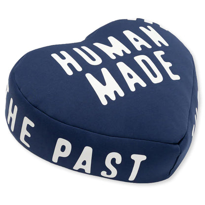 Heart Beads Cushion - Navy