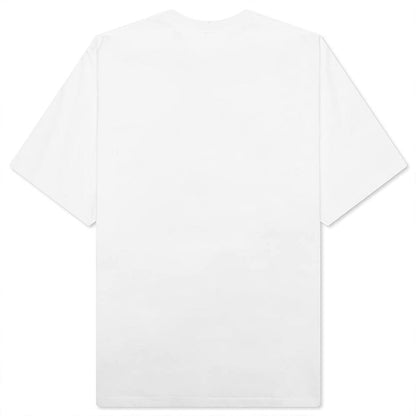 Heather Gray Camo Bathing Ape Tee - White