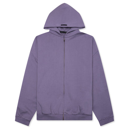 Heavy Fleece Fullzip Hoodie - Lavender