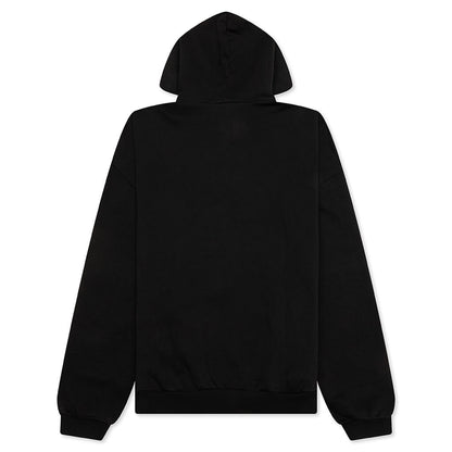 Heavy Fleece Hoodie - Black