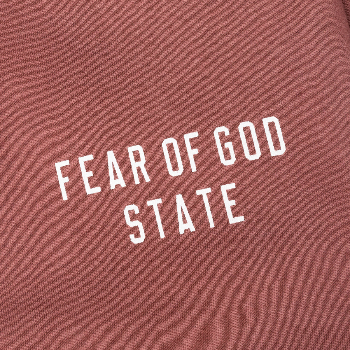 Heavy Fleece Relaxed Sweatpant - Crimson