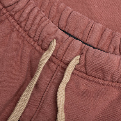 Heavy Fleece Soccer Short - Crimson