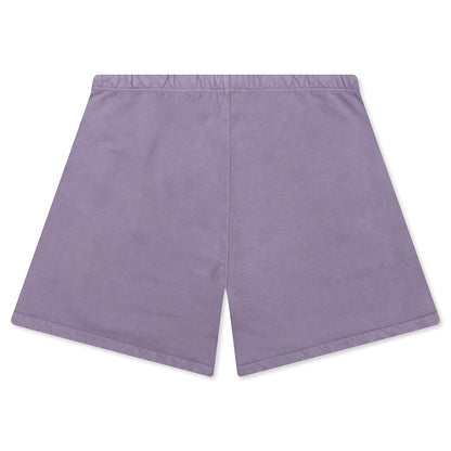 Heavy Fleece Soccer Short - Lavender