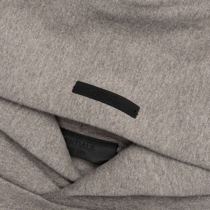 Heavy Fleece Vintage Shrunken Hoodie - Heather Gray