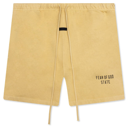 Heavy Jersey Soccer Short - Amber