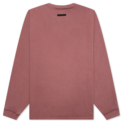 Heavy L/S Tee - Crimson
