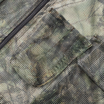Heavyweight Mesh Bush Trek Vest - Camo