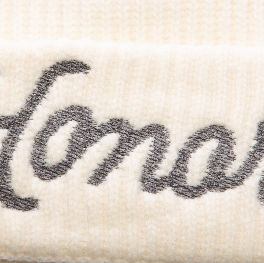 Honor Heavy Knit Beanie - Vintage White