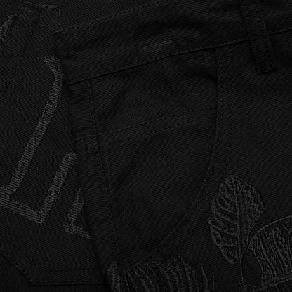 Canvas Shorts - Black