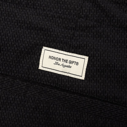 Corded Trouser Pant - Black