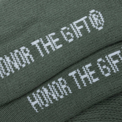 Honor The Gift HTG Loose Knit Socks - Green
