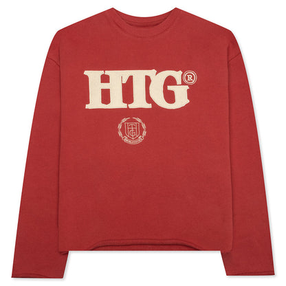 Honor The Gift Studio Crewneck - Crimson