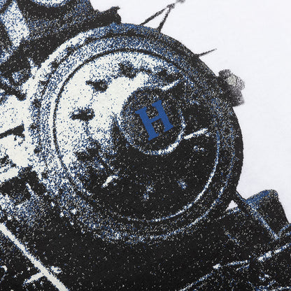 Train Graphic S/S Tee - White