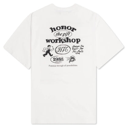 Honor Workshop Tee - Bone