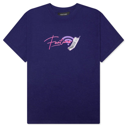 Hotline Tee - Dazzling Blue
