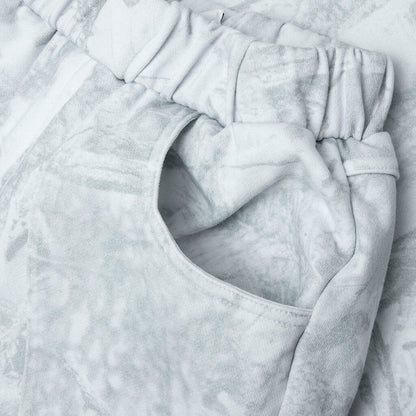 Hunting Camo Sweatpants - Snow White