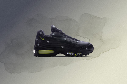 Air Max 95 Premium - Black/Neon Yellow/Black/Metallic Dark Grey
