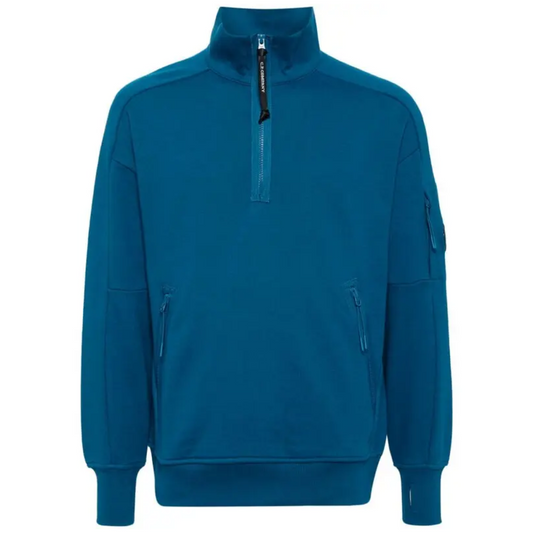 CP Company Quarter Zip Lens Sweatshirt