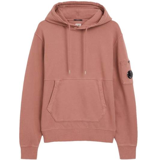Cp Company Garment Dyed Overhead Lens Hoodie