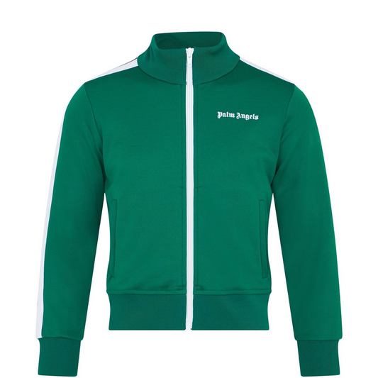 Kids Palm Angels Green Track Jacket