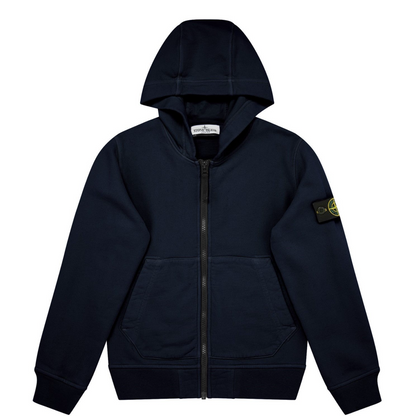 Stone Island Junior Navy Hoodie