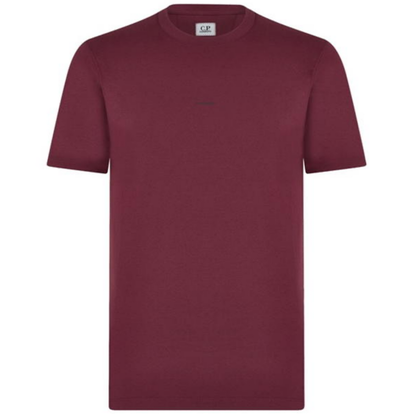 CP Company Burgundy Graphic T-Shirt