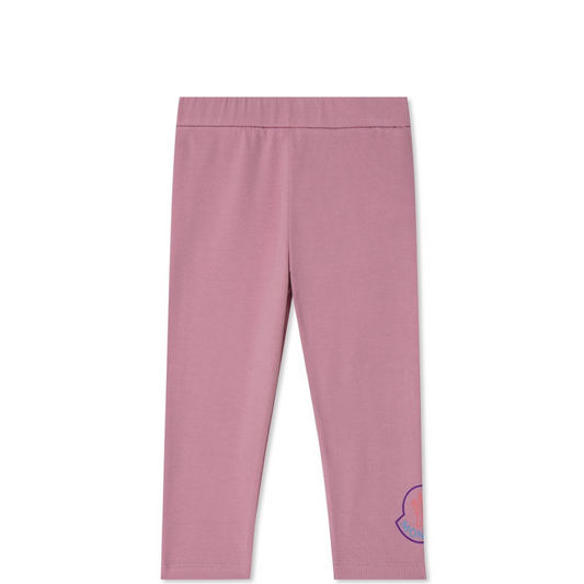 Infants Moncler Logo Print Leggings