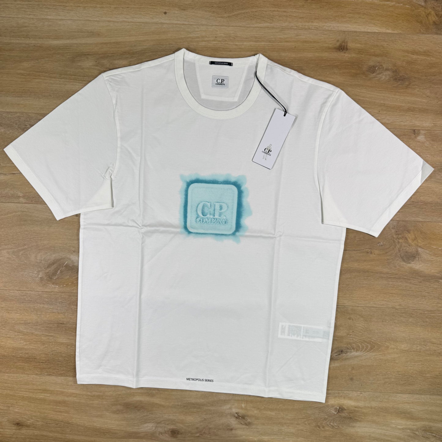 C.P. Company Metropolis Series T-Shirt in Gauze White