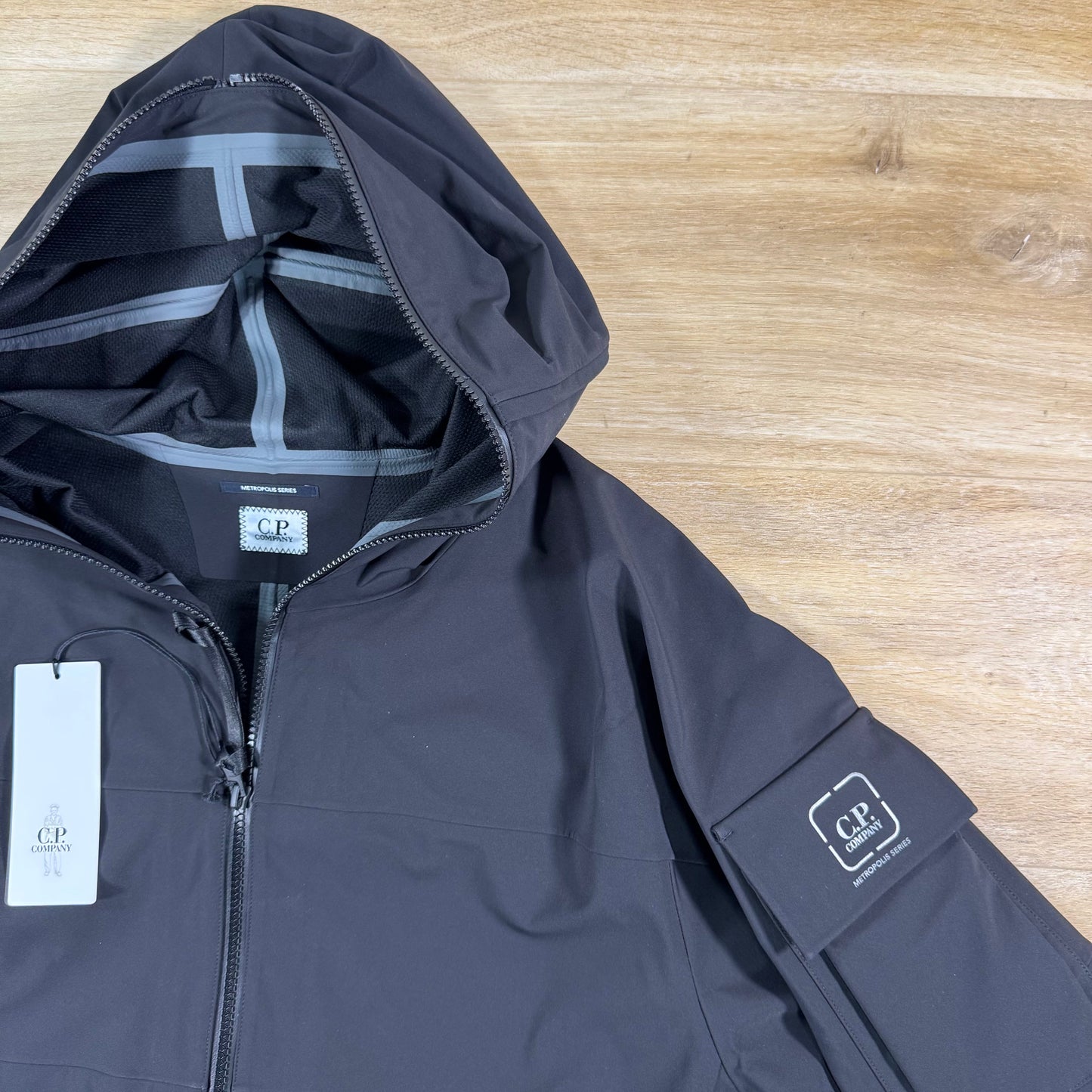 C.P. Company Metropolis Series Metroshell Jacket in Black